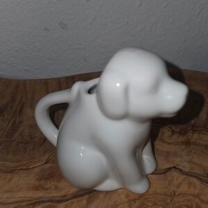 Porcelain Dog Creamer